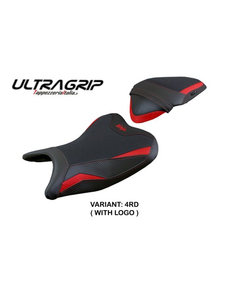 Seat cover compatible - Kawasaki Ninja 250  2018 - 2019 - mod Rainha Ultragrip