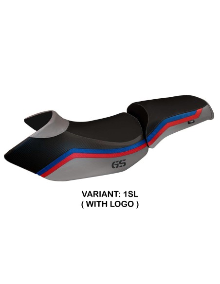 Housse de selle compatible BMW R 1200 GS (05-12) modèle Lyon 1