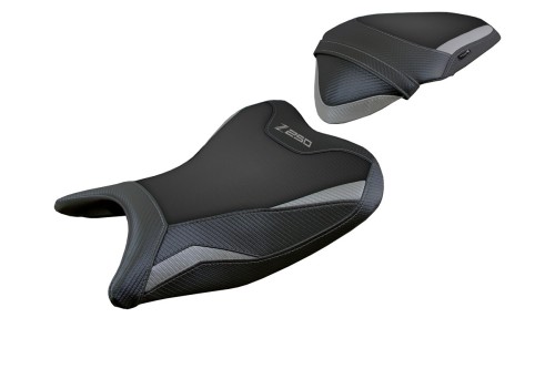 Funda de asiento compatible - Kawasaki Z 250  2019 - 2020 - mod Abrantes