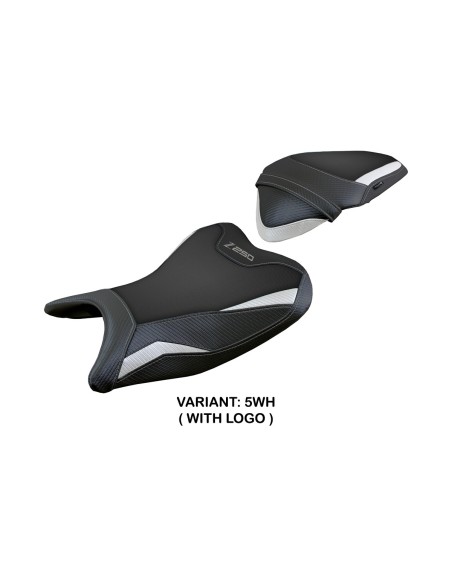 Funda de asiento compatible - Kawasaki Z 250  2019 - 2020 - mod Abrantes
