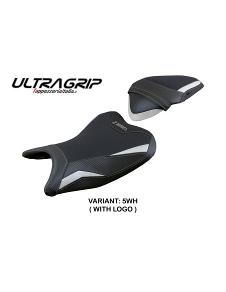 Seat cover compatible - Kawasaki Z 250 2019 - 2020 - mod Abrantes Ultragrip