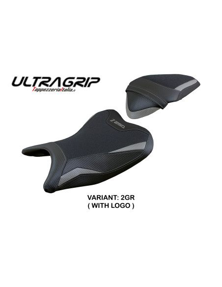 Sitzbezug kompatibel - Kawasaki Z 250 2019 - 2020 - mod Abrantes Ultragrip
