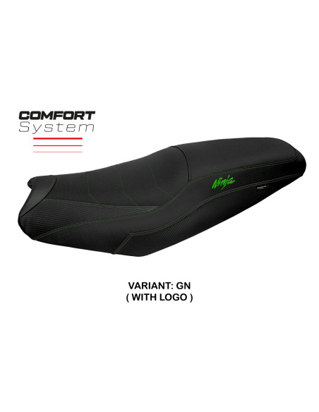Funda de asiento compatible - Kawasaki Ninja ZX 14 R  2012 - 2024 - mod Idaho Comfort System