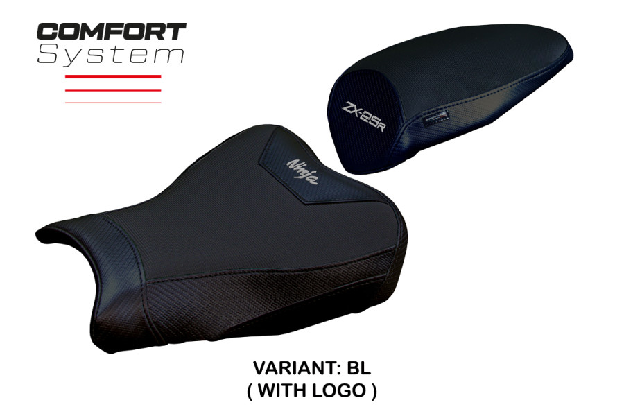 Housse de selle compatible - Kawasaki Ninja ZX 25 R  2020-2026 - mod Hermes Comfort System