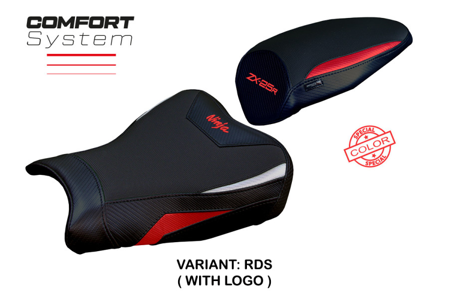 Seat cover compatible - Kawasaki Ninja ZX 25 R  2020-2026 - mod Hermes Comfort System