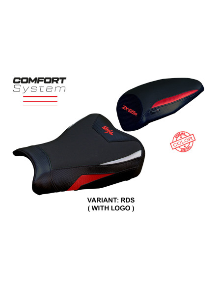Funda de asiento compatible - Kawasaki Ninja ZX 25 R  2020-2025 - mod Hermes Comfort System