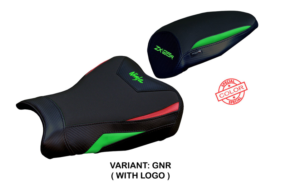 Seat cover compatible - Kawasaki Ninja ZX 25 R 2020-2026 - mod Hermes
