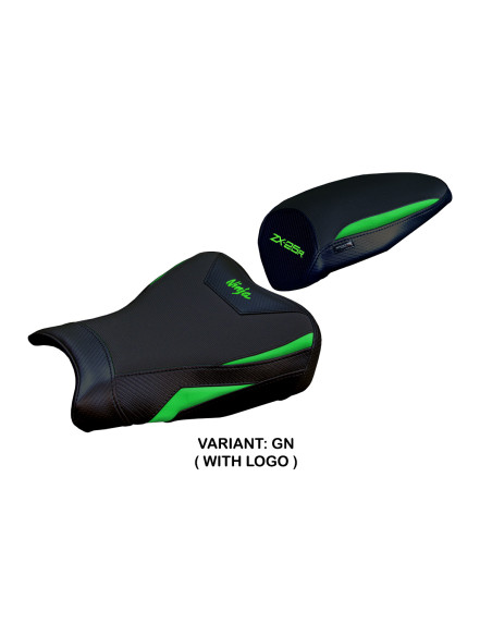 Housse de selle compatible - Kawasaki Ninja ZX 25 R  2020-2026 - mod Hermes