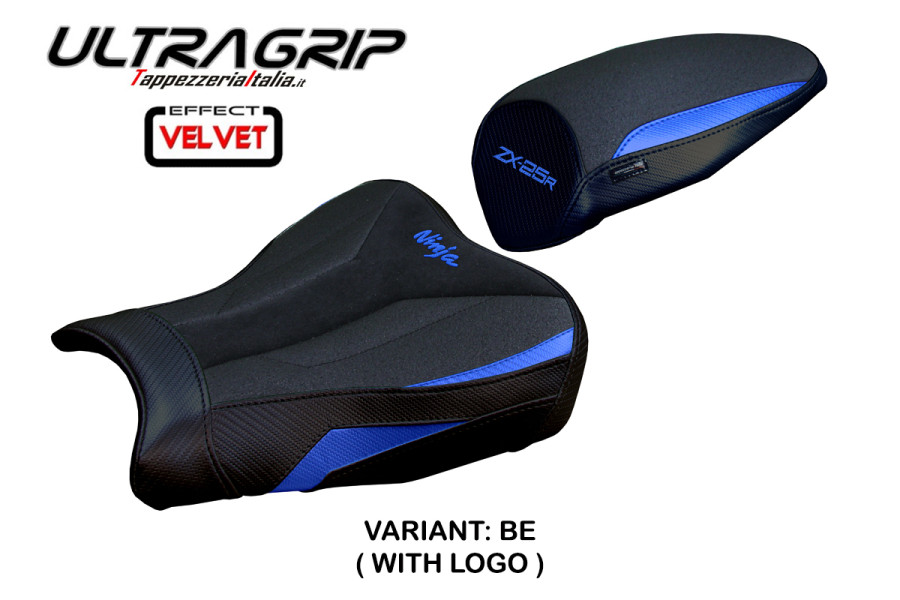 Sitzbezug kompatibel - Kawasaki Ninja ZX 25 R  2020-2026 - mod Hermes Ultragrip Velvet