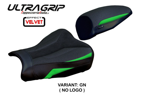 Seat cover compatible - Kawasaki Ninja ZX 25 R 2020-2026 - mod Hermes Ultragrip Velvet 2