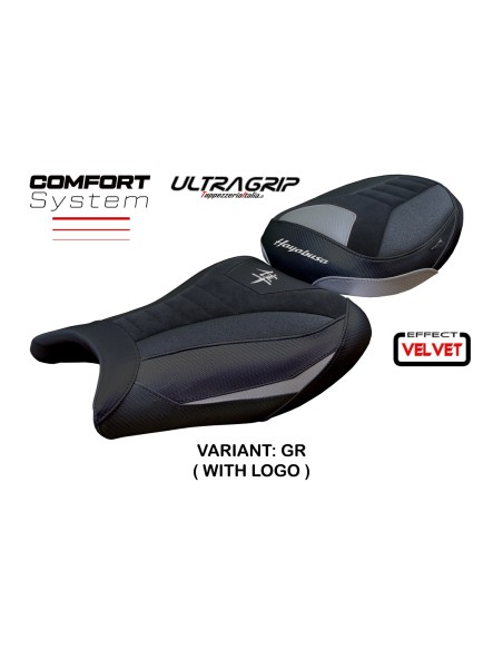 Sitzbezug kompatibel - Suzuki GSX R 1300 Hayabusa 2008 - 2020 - mod Japan Velvet Ultragrip Comfort System