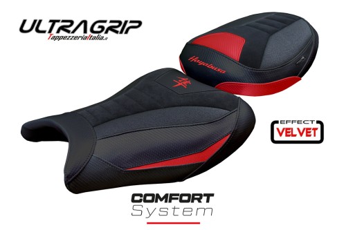 Seat cover compatible - Suzuki GSX R 1300 Hayabusa 2008 - 2020 - mod Japan Velvet Ultragrip Comfort System