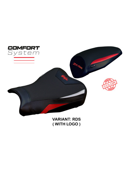 Funda de asiento compatible - Kawasaki Ninja ZX 4 RR  2023-2025 - mod Muzy Comfort System