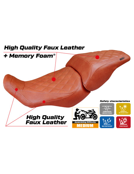 Sitzbezug kompatibel - Honda CB 300 2018-2025 - mod Sapporo Comfort System