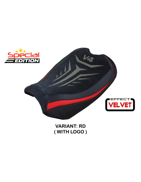 Rivestimento sella compatibile - Ducati Panigale V4 2018 - 2024 - mod Special Edition Velvet