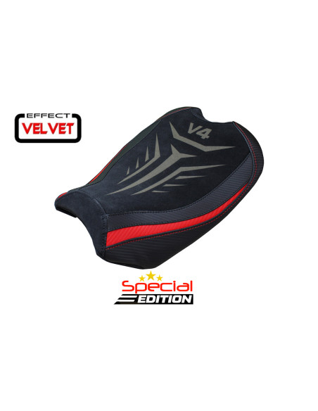 Rivestimento sella compatibile - Ducati Panigale V4 2018 - 2024 - mod Special Edition Velvet