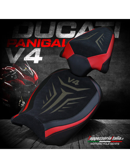 Sitzbezug kompatibel - Ducati Panigale V4 2018 - 2024 - mod Special Edition Velvet