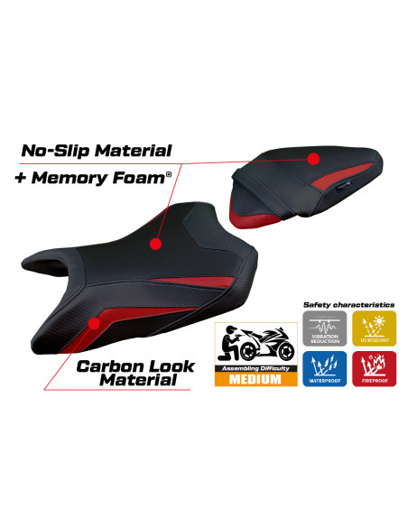 Sitzbezug kompatibel - Kawasaki Ninja 500  2024-2025 - mod Arlon Comfort System