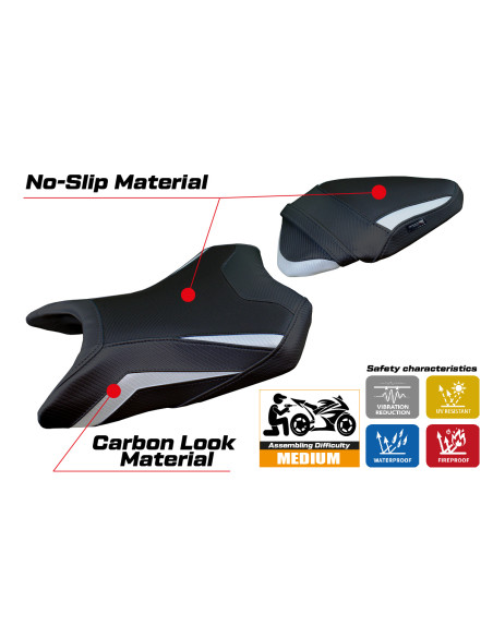 Sitzbezug kompatibel - Kawasaki Ninja 500  2024-2025 - mod Arlon