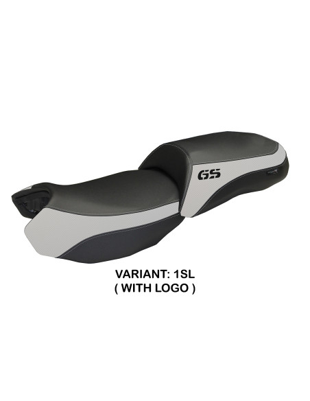 Funda de asiento compatible BMW R 1200 GS (13-18) modelo Ortigia 2