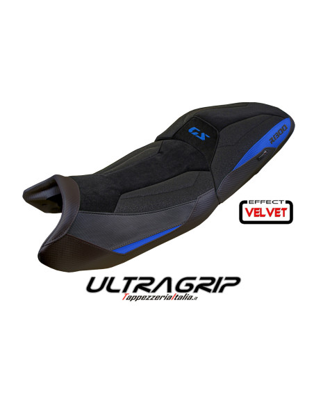 Funda de asiento compatible - BMW R 1300 GS Touring 2023-2025 - mod Koln Velvet Ultragrip