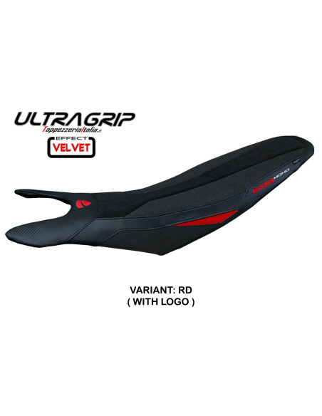 Sitzbezug kompatibel - Ducati Hypermotard 698 Mono  2024-2025 - mod Cairoli Velvet Ultragrip