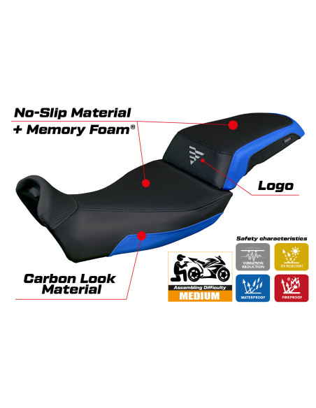 Sitzbezug kompatibel - Voge Valico 525 DS - DSX 2023-2025 - mod Xabia Comfort System