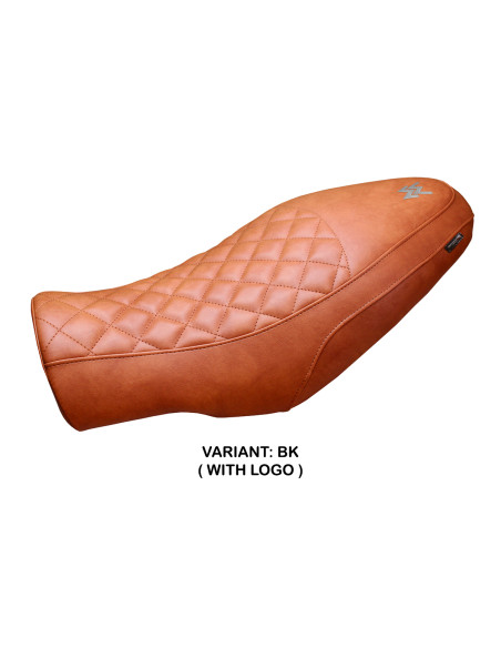 Funda de asiento compatible - Moto Morini Seiemmezzo 2022-2025 - mod Alanya vintage