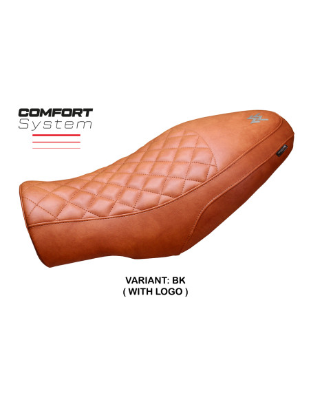 Seat cover compatible - Moto Morini Seiemmezzo 2022-2025 - mod Alanya vintage Comfort System