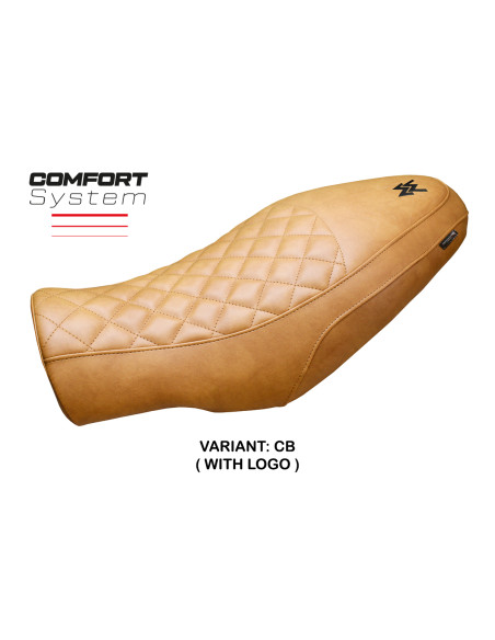 Sitzbezug kompatibel - Moto Morini Seiemmezzo 2022-2025 - mod Alanya vintage Comfort System