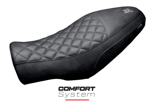 Funda de asiento compatible - Moto Morini Seiemmezzo 2022-2025 - mod Alanya vintage Comfort System