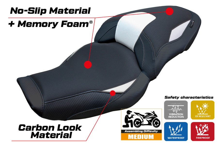 Sitzbezug kompatibel - BMW S 1000 XR  2024-2026 - mod Linz Comfort System