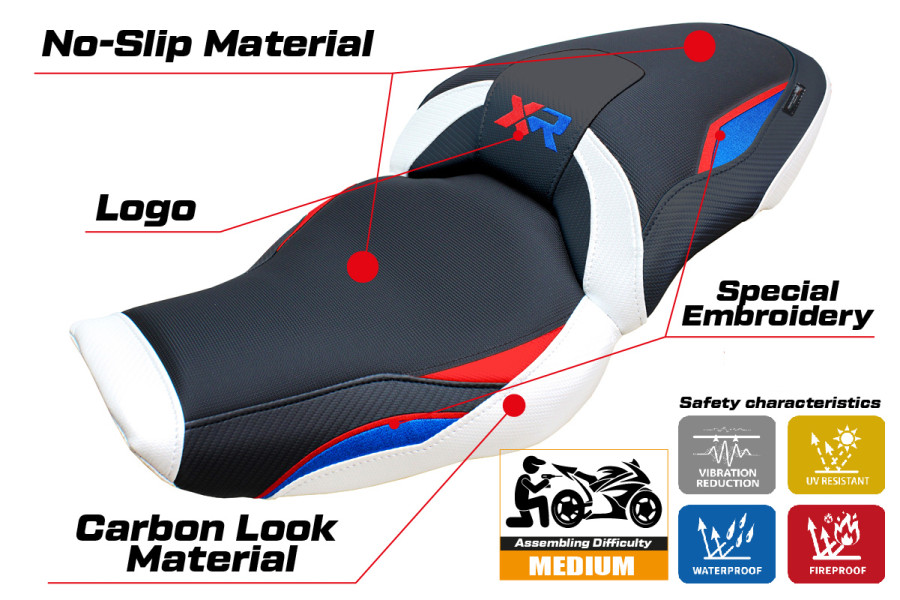 Sitzbezug kompatibel - BMW S 1000 XR  2024-2026 - mod Linz