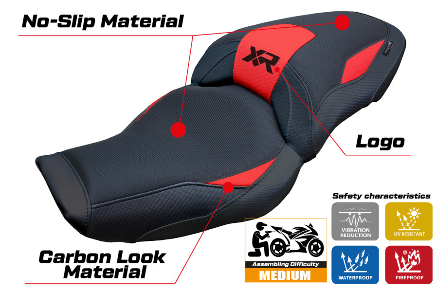 Sitzbezug kompatibel - BMW S 1000 XR  2024-2026 - mod Linz