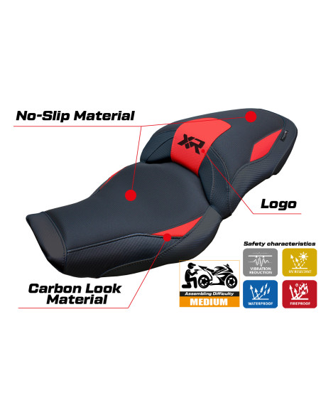 Funda de asiento compatible - BMW S 1000 XR  2024-2025 - mod Linz