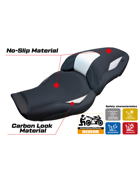 Housse de selle compatible - BMW S 1000 XR  2024-2025 - mod Linz