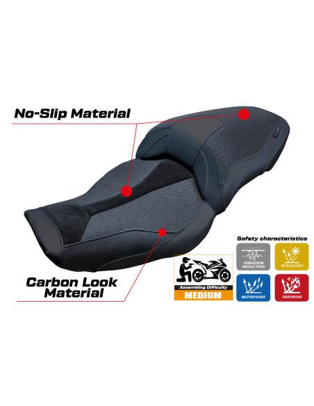 Sitzbezug kompatibel - BMW M 1000 XR  2024-2025 - mod Graz Ultragrip