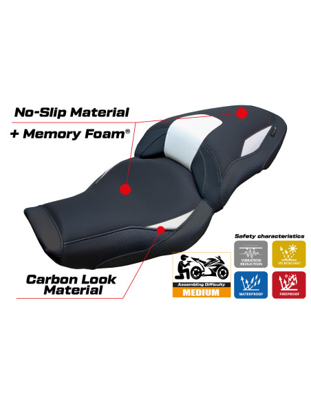 Sitzbezug kompatibel - BMW M 1000 XR 2024-2025 - mod Graz Comfort System