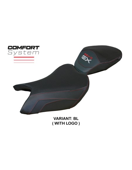 Funda de asiento compatible - Suzuki GSX S 1000 GX  2024-2025 - mod Bahrein Comfort System