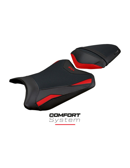 Funda de asiento compatible - Kawasaki Ninja 300 2013 - 2017 - mod Aliko Comfort System
