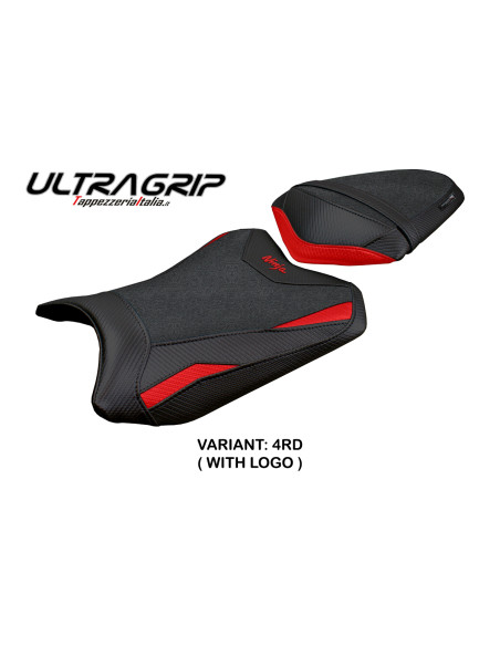 Housse de selle compatible - Kawasaki Ninja 300 2013 - 2017 - mod Aliko Ultragrip