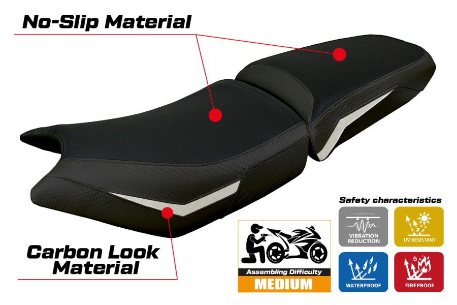 Sitzbezug kompatibel - Triumph Tiger 900  2024-2026 - mod Hatten