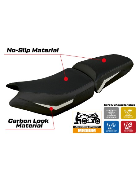 Rivestimento sella compatibile - Triumph Tiger 900  2024-2025 - mod Hatten