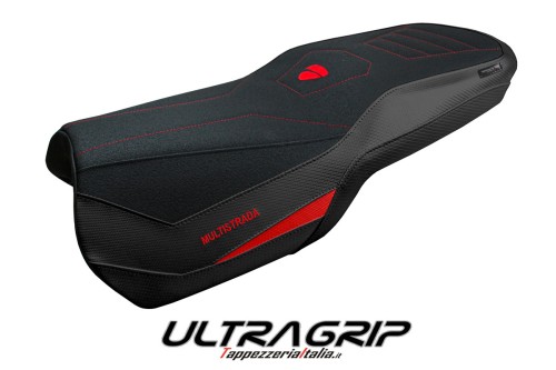 Funda de asiento compatible - Ducati Multistrada V4 2021-2025 - mod Lula Ultragrip