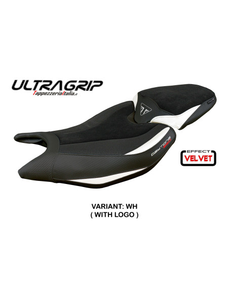 Sitzbezug kompatibel - Triumph Daytona 660 2024-2025 - mod Reims Velvet Ultragrip