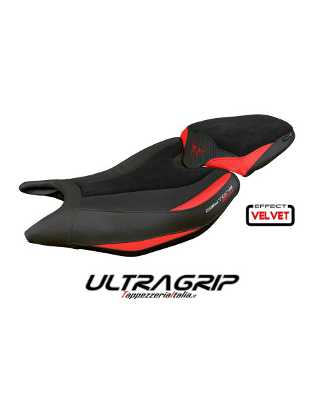 Housse de selle compatible - Triumph Daytona 660 2024-2025 - mod Reims Velvet Ultragrip