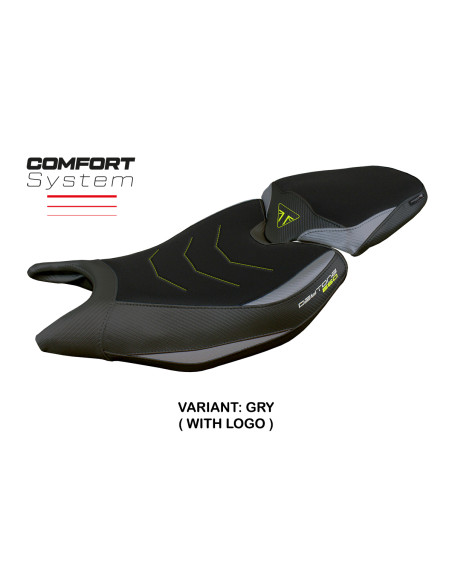 Funda de asiento compatible - Triumph Daytona 660 2024-2025 - mod Reims Comfort System