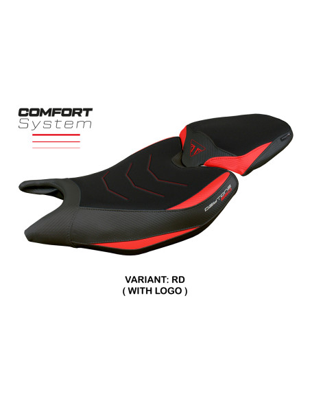 Housse de selle compatible - Triumph Daytona 660  2024-2025 - mod Reims Comfort System