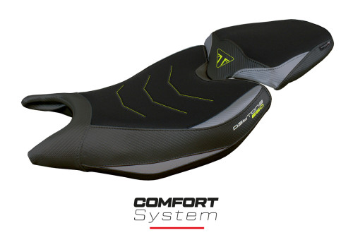 Funda de asiento compatible - Triumph Daytona 660 2024-2025 - mod Reims Comfort System