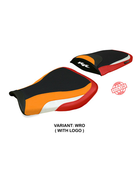 Funda de asiento compatible - Honda CBR 600 RR 2007-2025 - mod Huelva